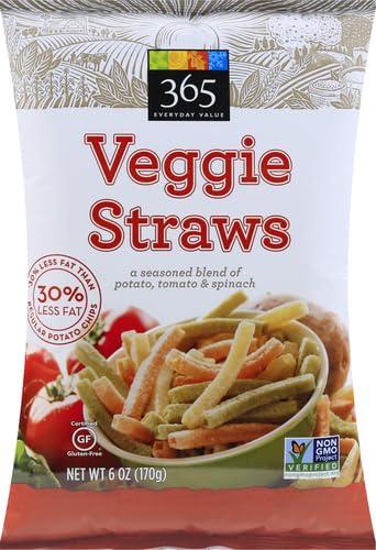 365 by Whole Foods Market 365 by Whole Foods Market, Original Veggie Straws, 6 Ounce (Pack of 2)