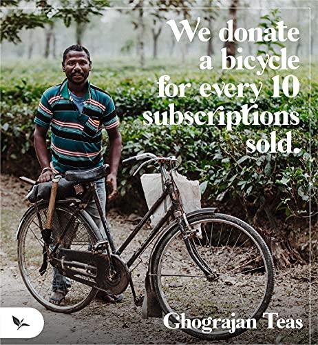 Ghograjan Tea Estate English Breakfast Loose Leaf Black Tea (200+ Servings) - Fresh Harvest - Strong Full Bodied Whole Leaf Assam Black Tea - Farm2Cup from 5th Generation Tea Farm - Bulk Pack - 1 Pound Sealable Pouch