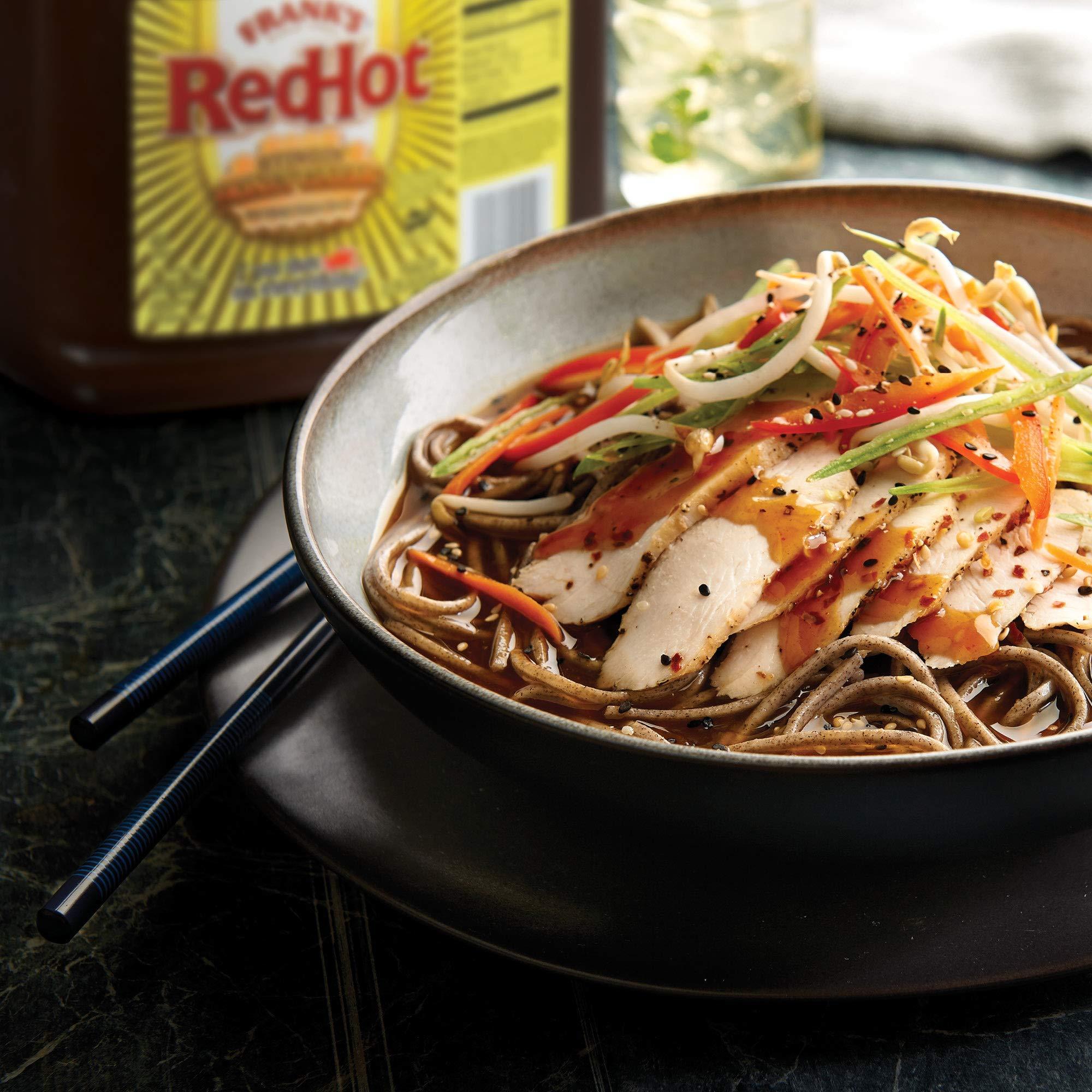 Frank's RedHot Frank\'s RedHot Stingin\' Honey Garlic Sauce, 1 gal (Pack of 2) - Two Gallon Bulk Containers of Stingin\' Honey Garlic Sauce for Entrees, Sides, Veggies, Wings, Bar Bites, and Dipping Sauces