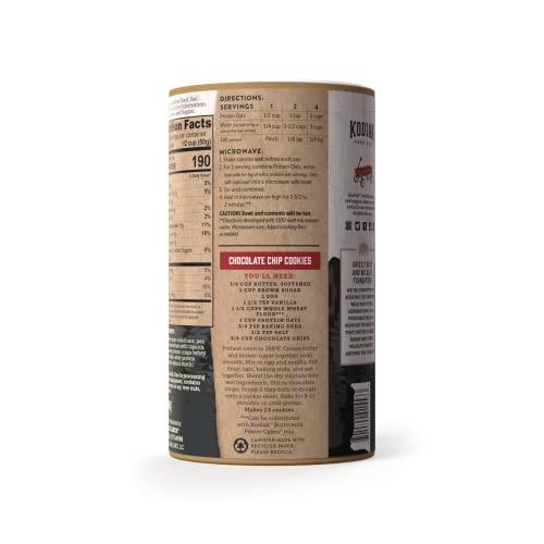 Kodiak Cakes Kodiak Oatmeal Canister, Rolled Oats, High Protein, 100% Whole Grains (1 canister)