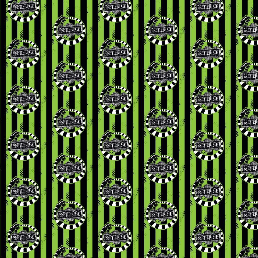 GRAPHICS & MORE GRAPHICS & MORE Beetlejuice Beetle Worm Premium Roll Gift Wrap Wrapping Paper