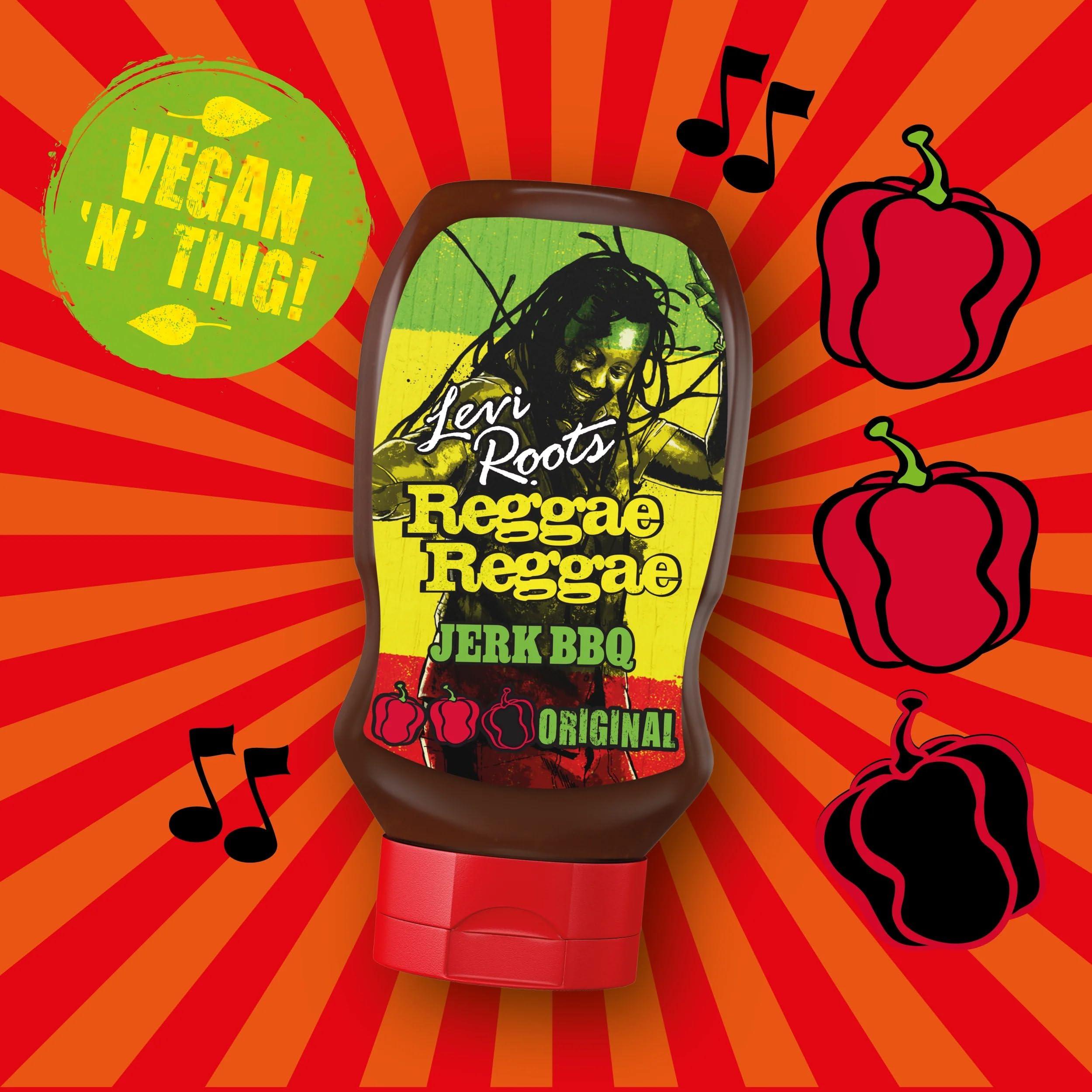 Levi Roots Levi Roots Reggae Reggae Sauce Jerk BBQ Squeezy 330ml