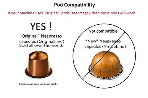 Podista Hot Chocolate Original Line Nespresso Compatible Capsules Hot Cocoa Pods - Hazelnut Infusion - 3 Boxes - 30 Pod Package