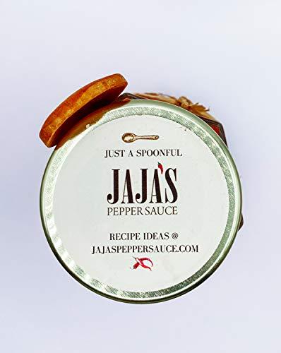 JaJa's Kitchen, Inc. Generic JaJa's Pepper Sauce, 6 ounces - Vegan, Gluten Free - Born in Trinidad, Spiced in New York