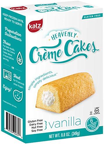 Katz Gluten Free Katz Gluten Free 8 Pack, 2 Crème Cakes, Vanilla and Chocolate, 2 Crème Cupcakes, Lemon and Chocolate, 4 Flavors Donuts | Dairy Free, Nut Free, Soy Free, Gluten Free | 1 Pack of each