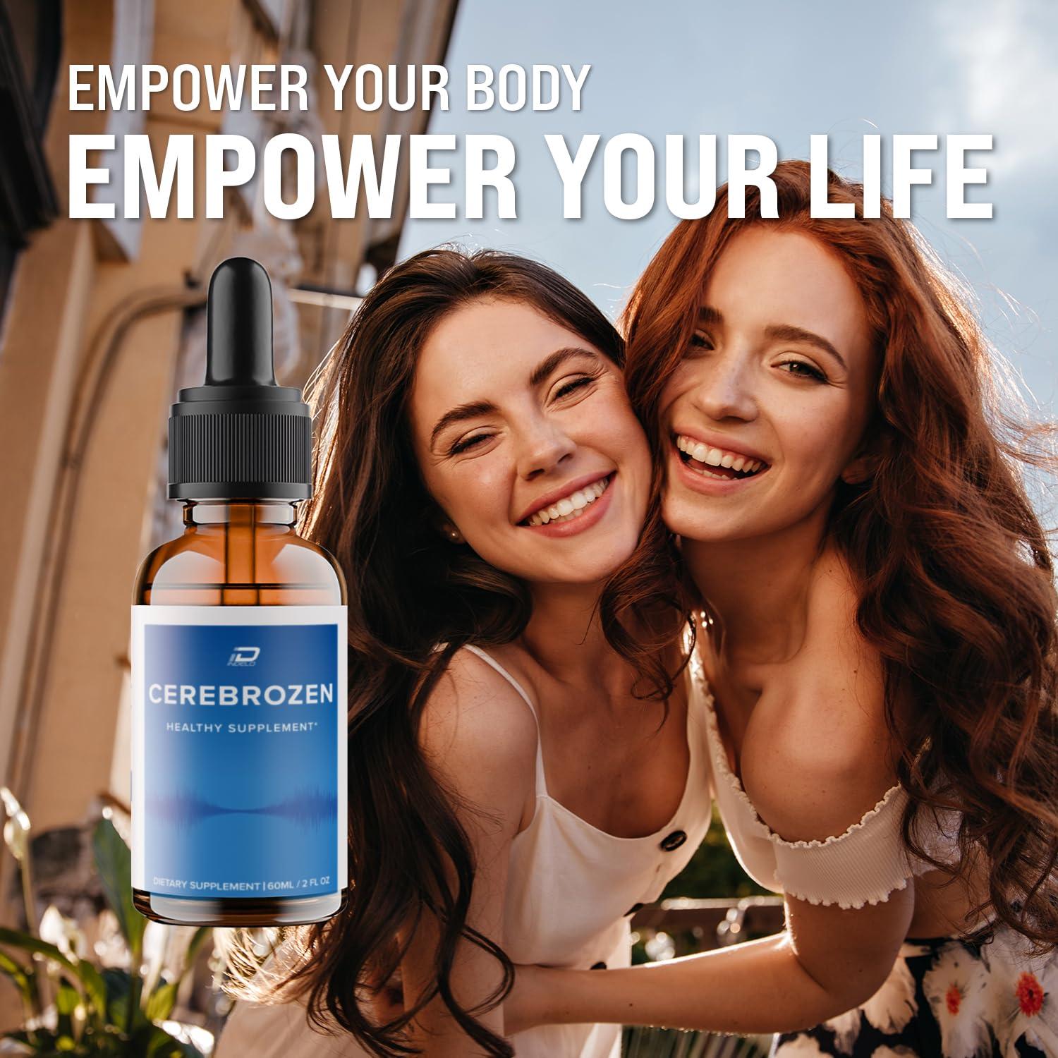 Indelo Indelo Cerebrozen Tinnitus Ear Drops - Cerebrozen 24, Cerebrozen Liquid Drops, Cerebrozen Reviews, Cerebrozen Drops for Ear Relief (5 Pack - 300 ML)