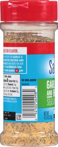 McCormick McCormick Salt Free Garlic and Herb Seasoning, 4.37 oz