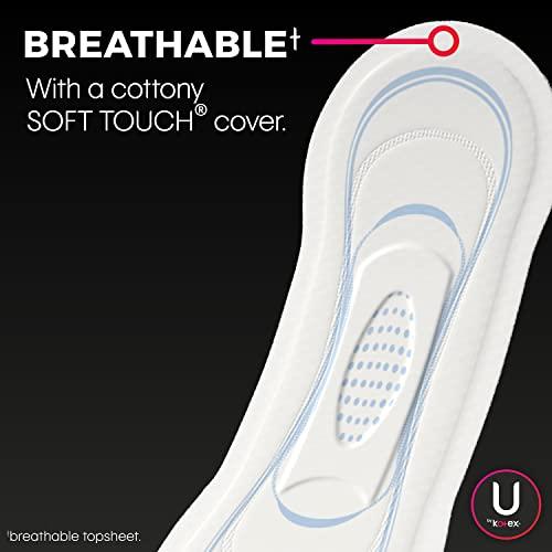 U by Kotex U by Kotex Security Ultra Thin Pads, Long, Unscented, 40 ct (packaging may vary)