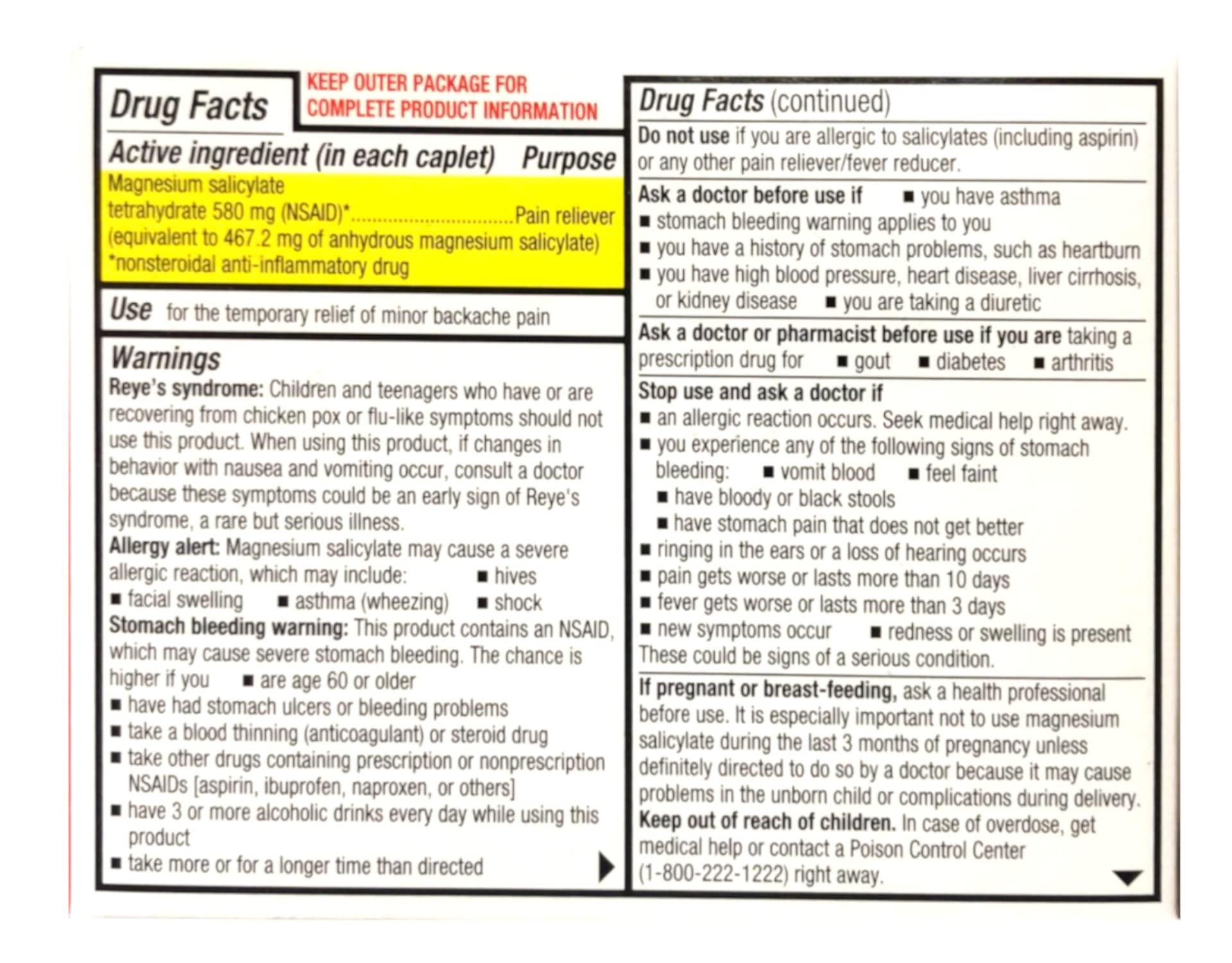 Doans Doans Extra Strength Pills 24-Count (3-Pack)