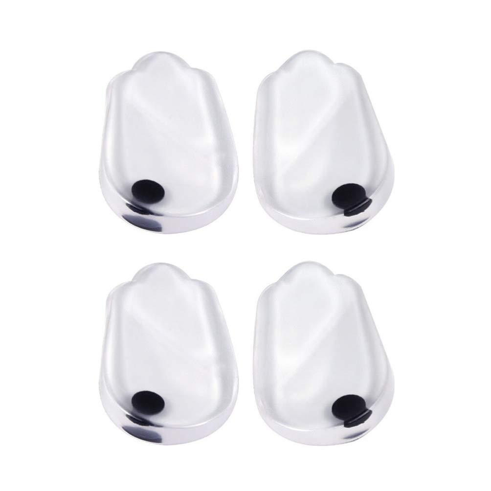 HEALLILY 2 Pairs Heel Pad Shoe Cushions Shoe Pads Flat Foot Mat Foot Insoles Foot Support Pad Heel Correction Insole Half Heel Insoles Flat Foot Pad