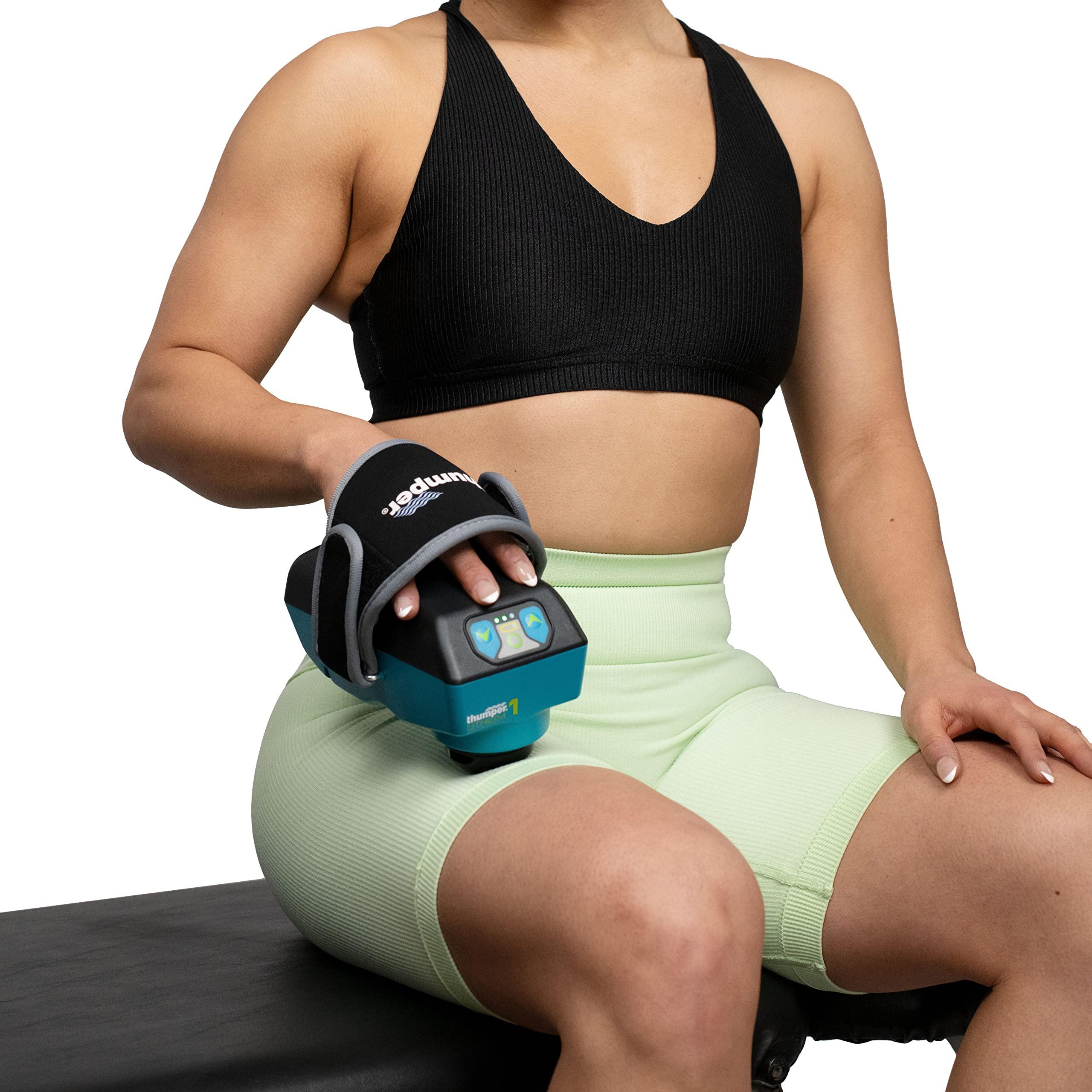 Thumper Thumper Lithium1 - Precision Massager Cordless Single Head Powerful Back Hip Deep Tissue Percussion Massager Handheld 3 Speed Sciatic Nerve Massage Machine Professional Personal Muscle Pain Relief