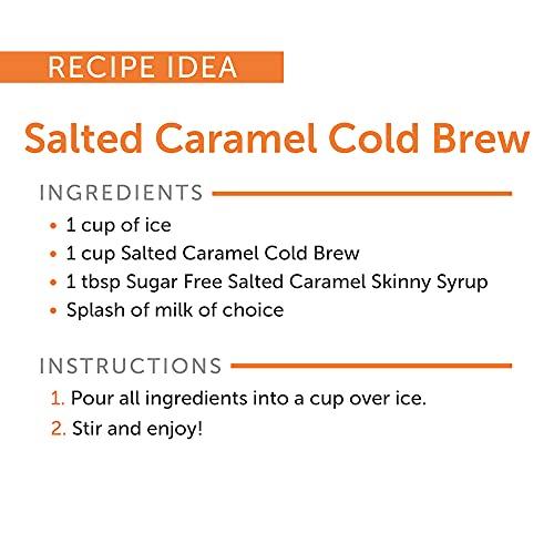 Jordan's Skinny Syrups Jordans Skinny Syrups Jordan Skinny Syrup Sugar Free Salted Caramel,one 25.4 ounce bottle