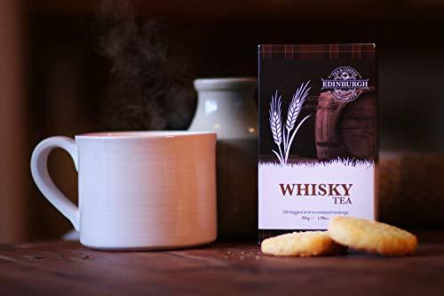 Edinburgh Tea & Coffee Company Ltd. Artisans Since Edinburgh Tea & Coffee Company Whisky Flavoured Black Tea, 25 Count Envelope/Tag Teabags
