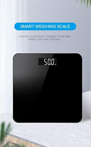 Vortex Vortex BL319 High Precision Strain Gauge Sensor System 6mm R20 Tempered Glass 180kg kg/lb/st Convertible LED Display Step on Technology Auto Zero & Auto Off Digital Scale