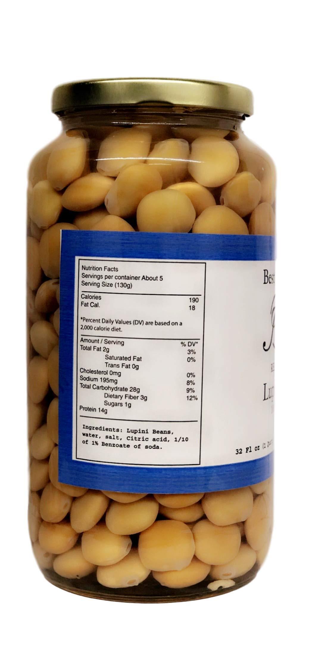 Joycie Joycie Ready To Eat Lupini Beans 32 OZ Jar (Pack of 3)