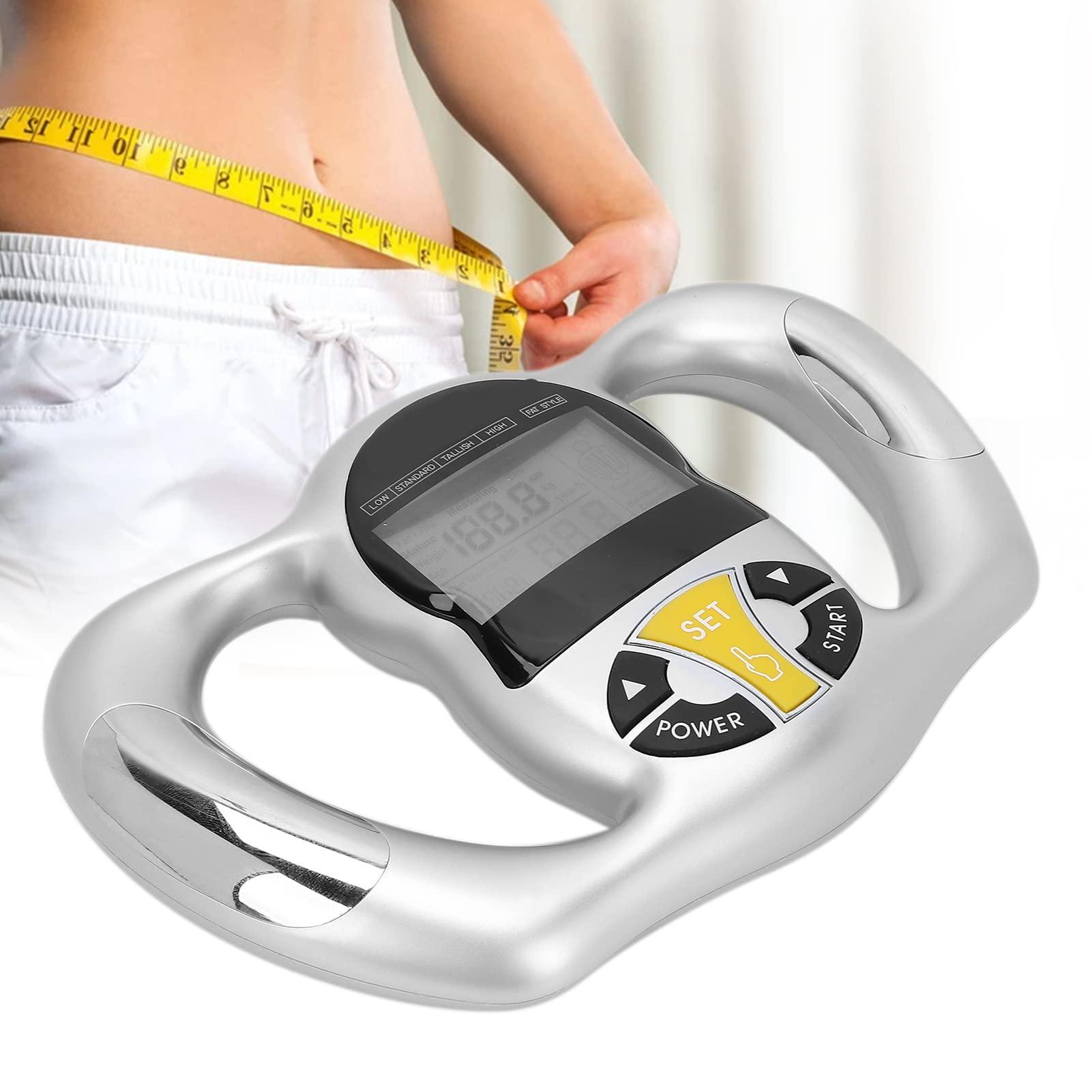 YUYTE Handheld Body Fat Tester, Body Composition Analyzer, Body Fat Measuring Instrument Bmi Meter Fat Analyzer Body Fat Monitor, The Measurement Speed is Fast and The Method is Simple