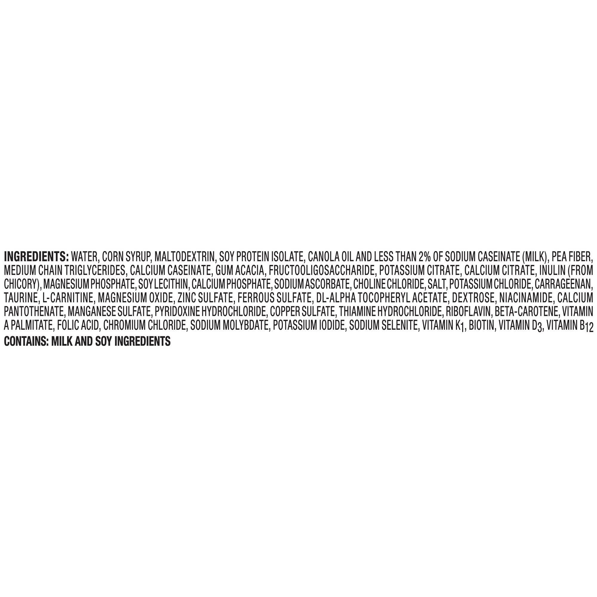 Replete Replete Fiber Very High Protein Complete Nutrition with Fiber, Unflavored, 8.45 fl oz (Pack of 24)