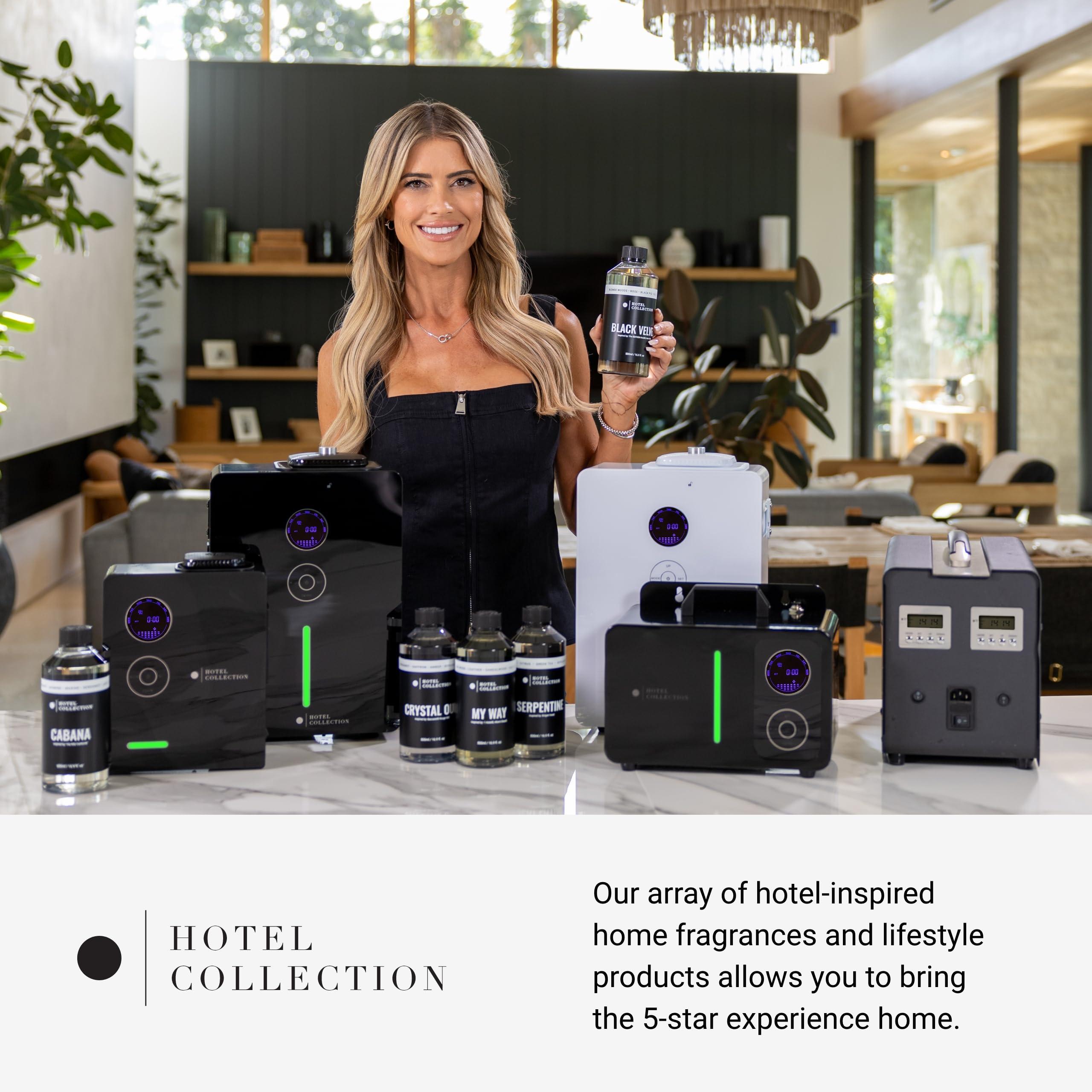 Hotel Collection Hotel Collection-Studio Pro Essential Oil Diffuser-600 sq ft Coverage-Cordless & Portable with Remote-Cold-Air Diffusion Technology-Air Freshener-Champagne-Works Exclusively with Pro Pod Bottles