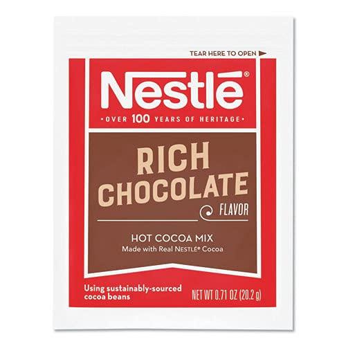 Nestle Nestle Rich Hot Cocoa Beverage Mix, 0.71 Ounce -- 300 per case.