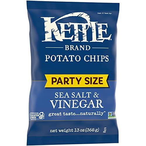 Kettle Brand Kettle Brand Potato Chips Sea Salt & Vinegar Kettle Chips, 13 Oz