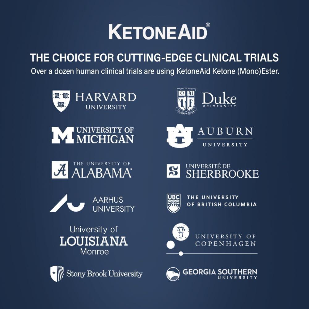 KetoneAid KetoneAid Ke4 Pro with Sucralose | Ketone Ester Drink | 10 Servings Per Bottle