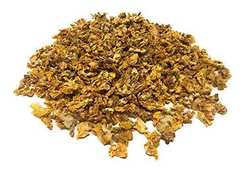 Naturegrail 100% Dried Mullein Flowers (Verbascum thapsus) | Net Weight: 0.52oz / 15g | Soothing, slightly sweet tea with many benefits - Used for edible flower decorations on salads / toppings