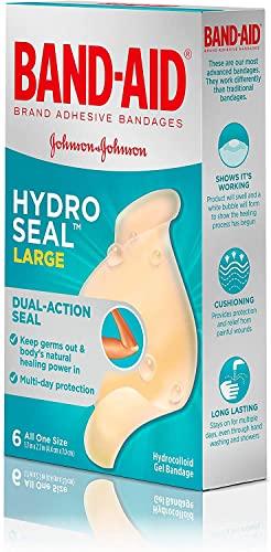 Band-Aid Band-Aid Hydro Seal, 6 Large Bandages Per Box (Pack of 4)