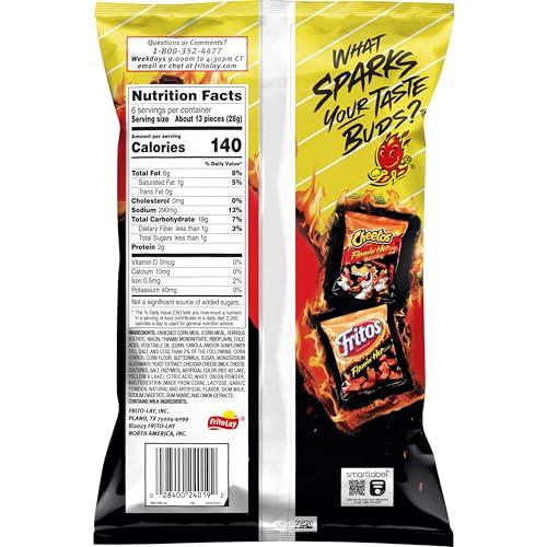 Funyuns Funyuns Flamin' Hot Rings, Onion Flavored Rings, 6 Oz