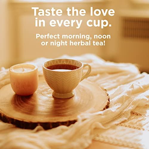 Red Rose Red Rose Naturally Decaffeinated Black Tea Specially Blended Strong Black Tea with 48 Individually Wrapped Tea Bags Per Box (Pack of 2) Brew Hot/Cold Decaf Black Tea Full-bodied Flavorful Black Tea