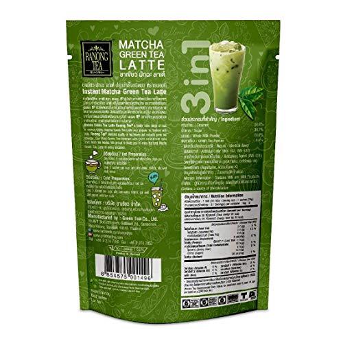 Ranong Tea Ranong Tea Matcha Green Tea Latte Instant Drink Mix 8 Sachets