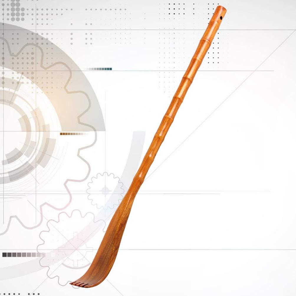 Healifty Wooden Scratcher Pregnancy Shoe Horn Back Scratcher Shoe Horn Back Relaxing Scratcher Back Scratchers for Adults Extendable Body Shoes Lifter Bamboo Massage Wood Tools