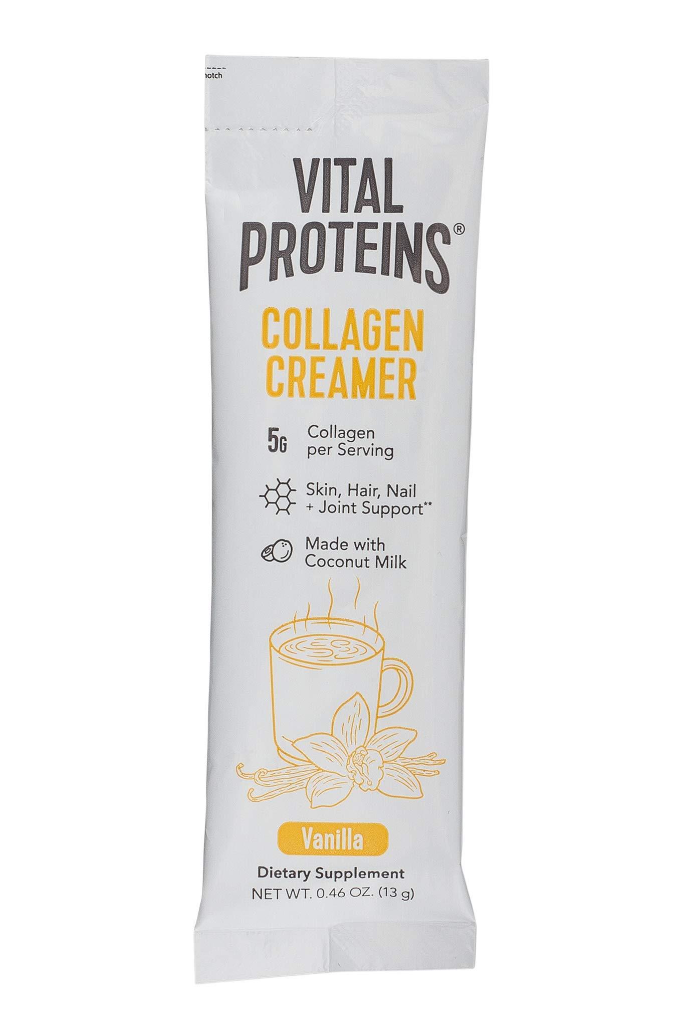 Vital Proteins Vital Proteins Collagen Creamer, No Added Sugar, Kosher & Paleo Friendly, Gluten Free, 0.46 Ounce (Pack of 14)