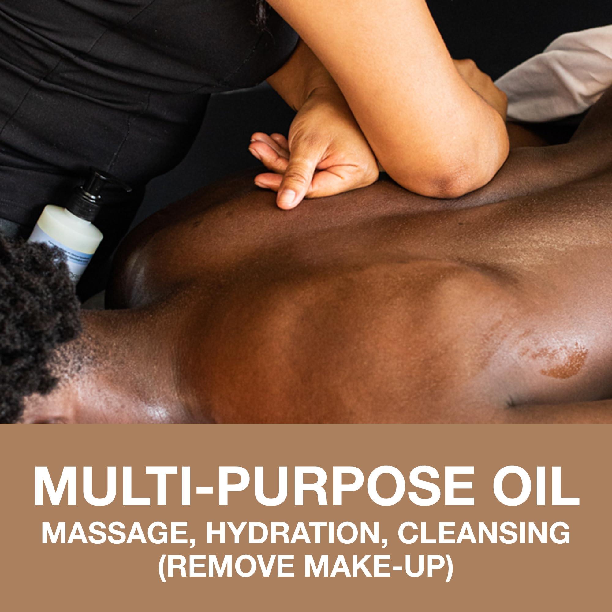 Bioexperience BioExperience Fractionated Coconut Oil, Unscented 100% Natural Palm Oil Free Massage Oil 8oz. Massage Oil.