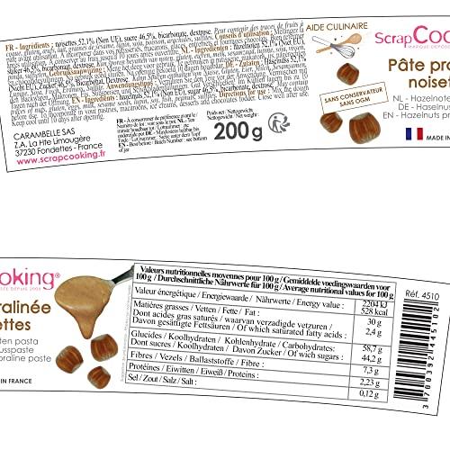 ScrapCooking Hazelnuts praline paste 200 g