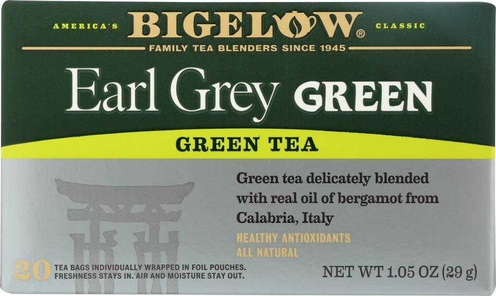Bigelow Bigelow Tea Green Tea - Earl Grey - Case of 6 - 20 BAG