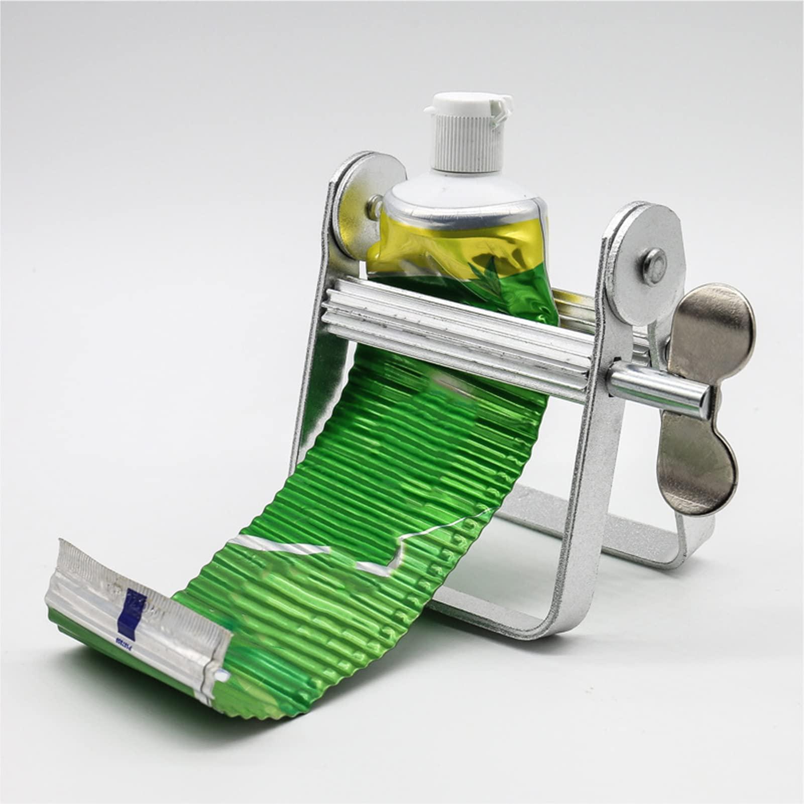 Naroote Toothpaste Squeezer Tube Roller, Multifunctional Metal Toothpaste Tube Squeezer Paint Tube Wringer Tooth Pastetooth Paste Squeeze for Artist, Hair Salon, Painter