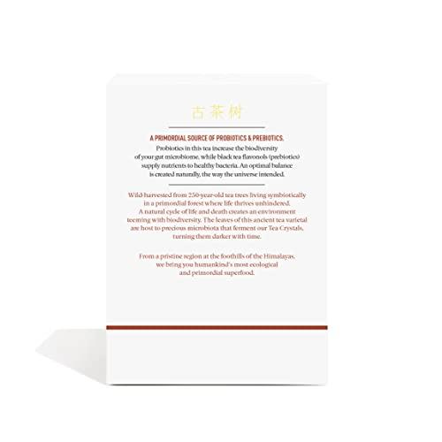 PIQUE Pique Organic Fermented Black (Ripe) Pu\'er Tea - Support Healthy Metabolism, Digestion - 28 Single Servings (1 Pack)