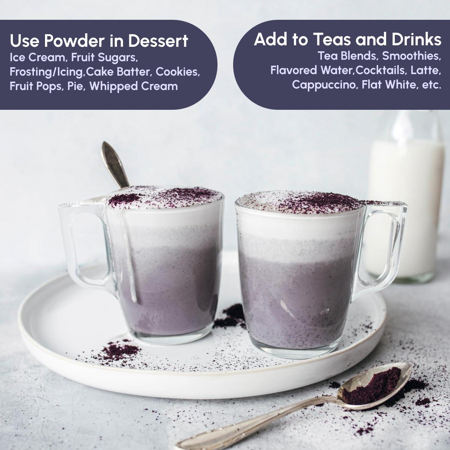 Beleon Goods For Life Organic Acai Powder - Pure All Natural Acai Powder for Acai Bowls Baking, Flavoring, Acai Smoothie, Beverage, 8 oz