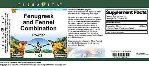 TerraVita Fenugreek and Fennel Combination Powder (1 oz, ZIN: 513929) - 3 Pack