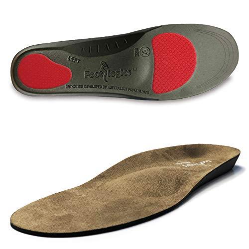 Foot logics Footlogics Orthotic Shoe Insoles with Built-in Raise for Ball of Foot Pain, Morton’s Neuroma, Flat Feet - Metatarsalgia, Pair (Full Length, Large (Men's 10-11.5, Women's 11.5-13))