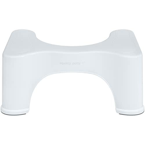 Squatty Potty Squatty Potty The Original Bathroom Toilet Stool Height, White, 9 Inch (Pack of 1)