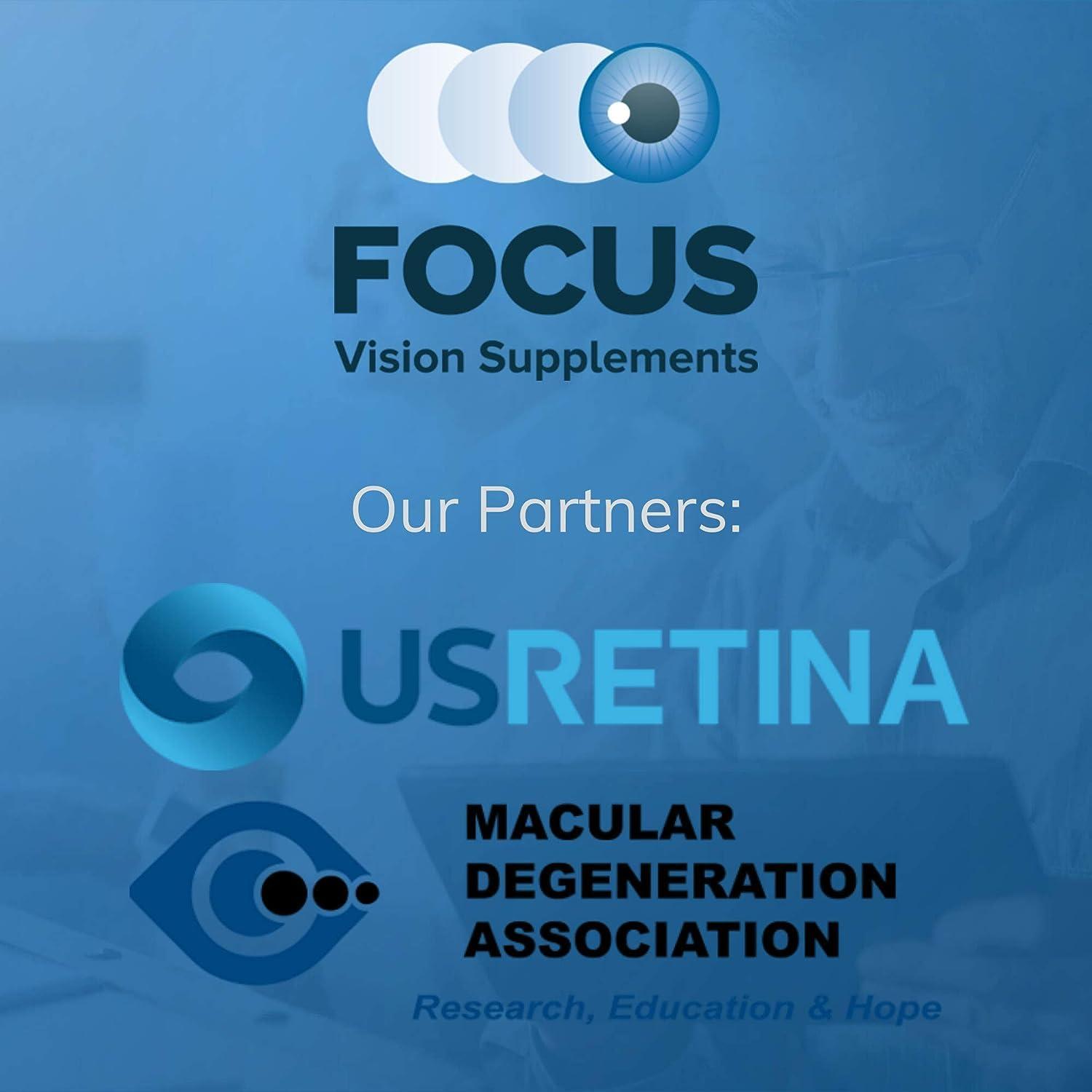 Focus Vision Supplements Focus Relief Plus Dry Eye Formula (180 ct. 60 Day Supply) Dry Eye Omega 3 Supplement - Dry Eye Relief Supplement - Omega 3 Fish Oil for Dry Eye