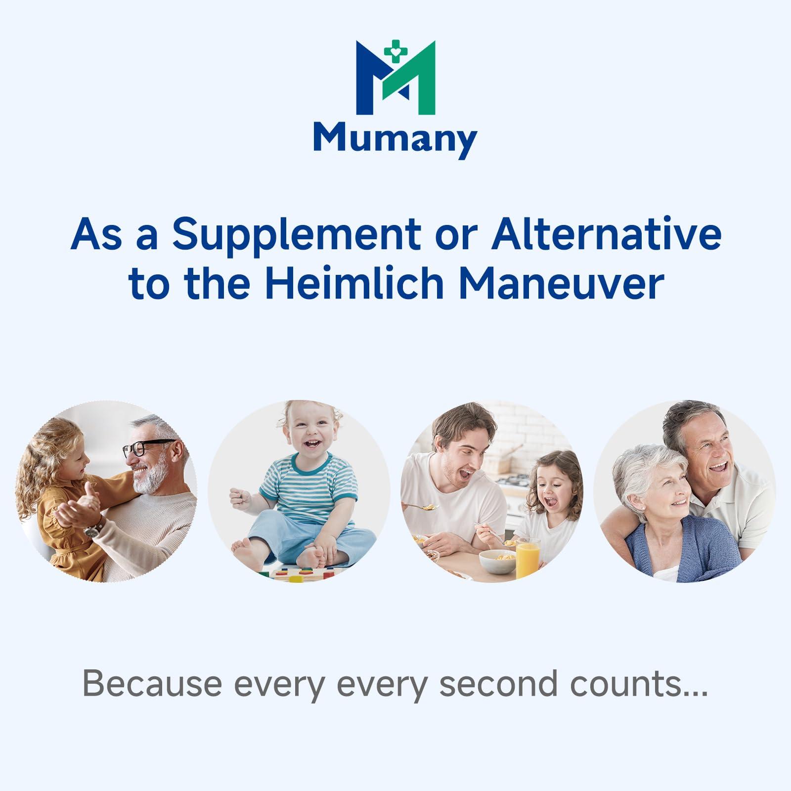 Mumany Mumany FSA HSA Choking Rescue Device,Portable Suction Rescue Device First Aid Kit for Kids and Adults, Portable Airway Suction Device f-Home Kit