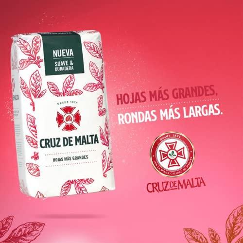 Cruz de Malta YERBA MATE CRUZ de MALTA 2.2lb 1 kilo (Pack Of 2)