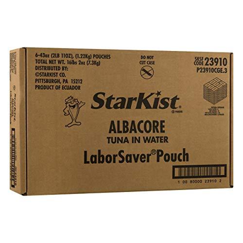 StarKist StarKist Chunk White Albacore Tuna in Water - 43 oz Pouch (Pack of 6)