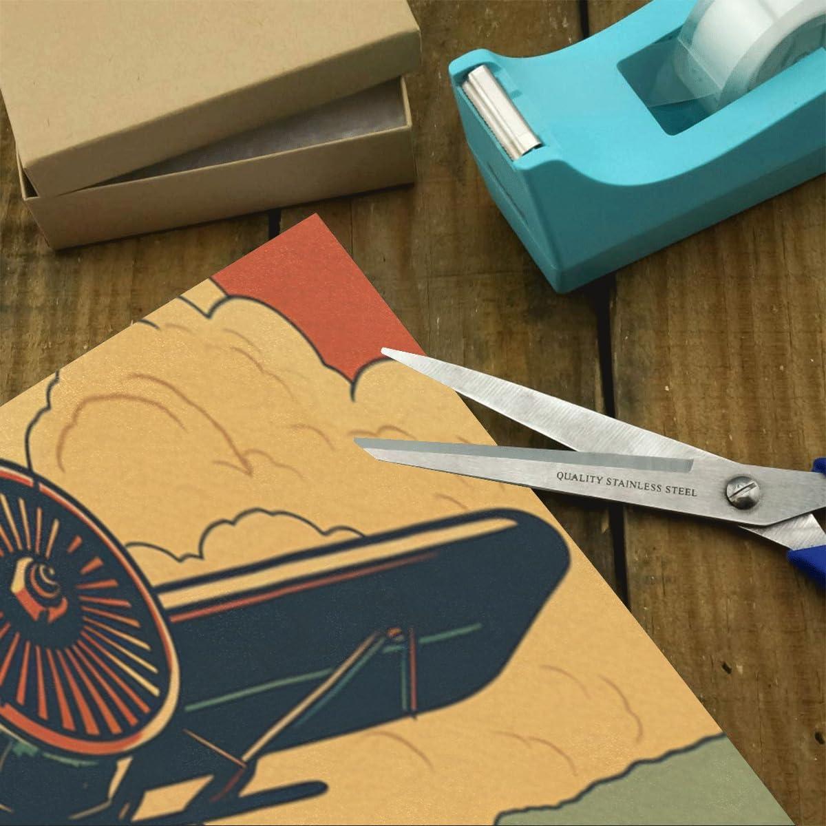 DNOVING DNOVING 2 Rolls Airplane Birthday Wrapping Paper - 58 x 23 inch Gift Wrapping Paper for Boys & Girls Birthday & Christmas GWP-709846374