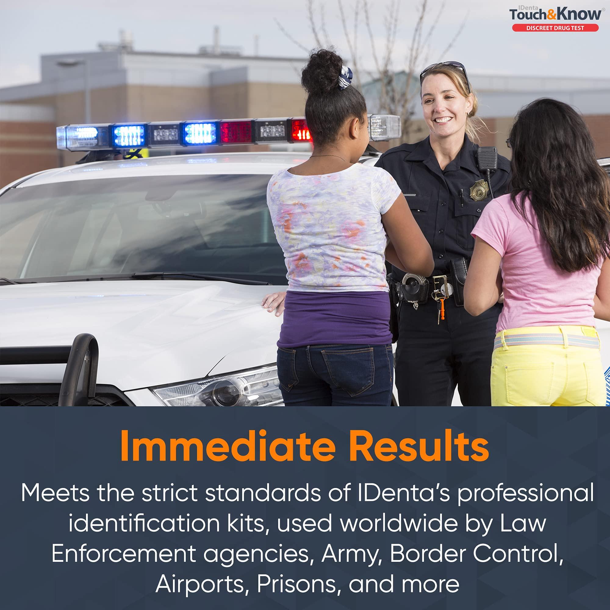 Touch&Know Touch&Know Multi Drug Test Kit - General Screening with Instant Results - Tests for 30 Substances - Easy to Use Home Drug Identification Test Kit Perfect for Concerned Parents, Relatives, Caregivers