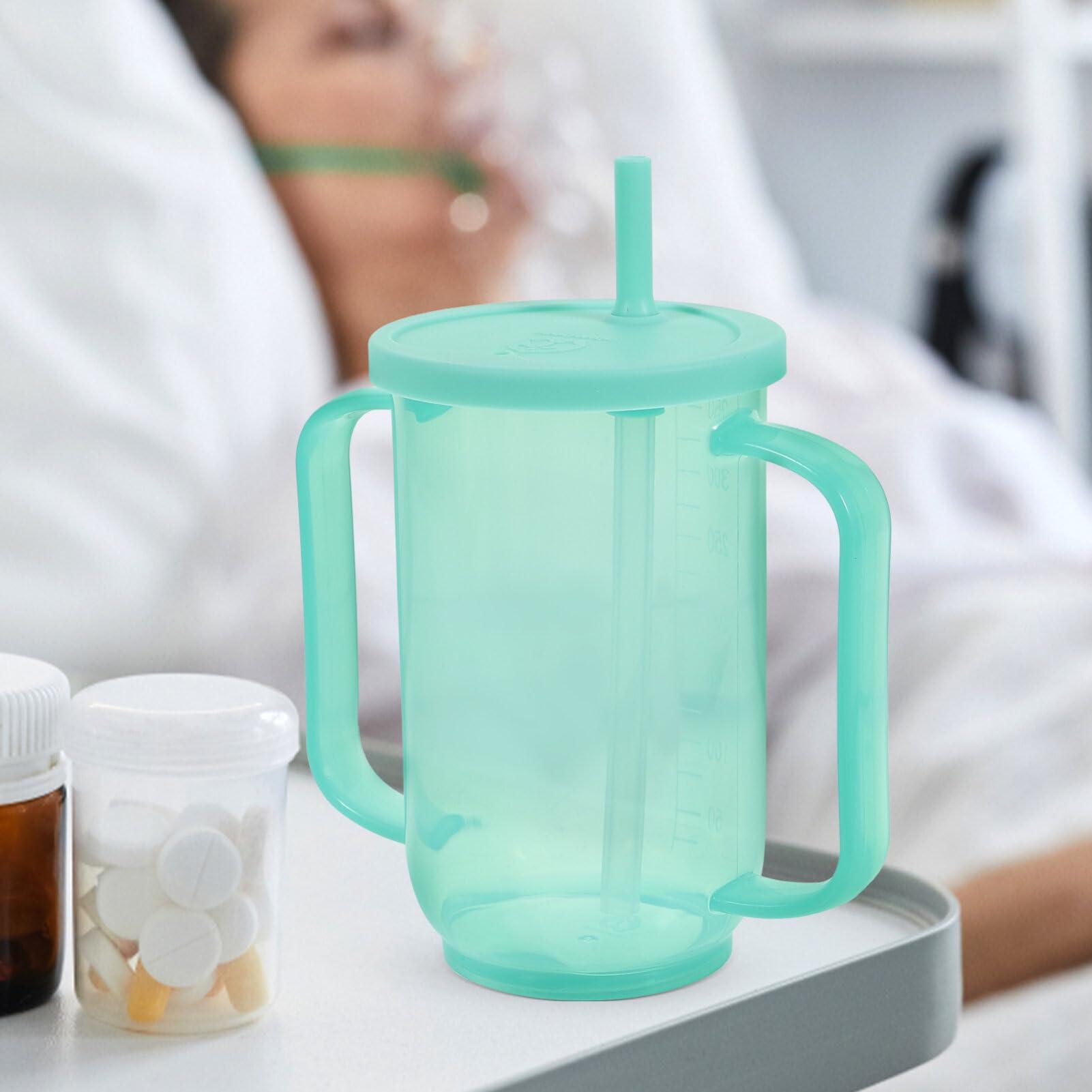 Angoily Angoily Elderly Care Cup Unbreakable Drinking Cup Liquid Feeding Cup Choking Prevent Cup Convalescent Feeding Cup Disabled Patient Water Cup Cups Maternity Drink Water Cup Drinking Mug