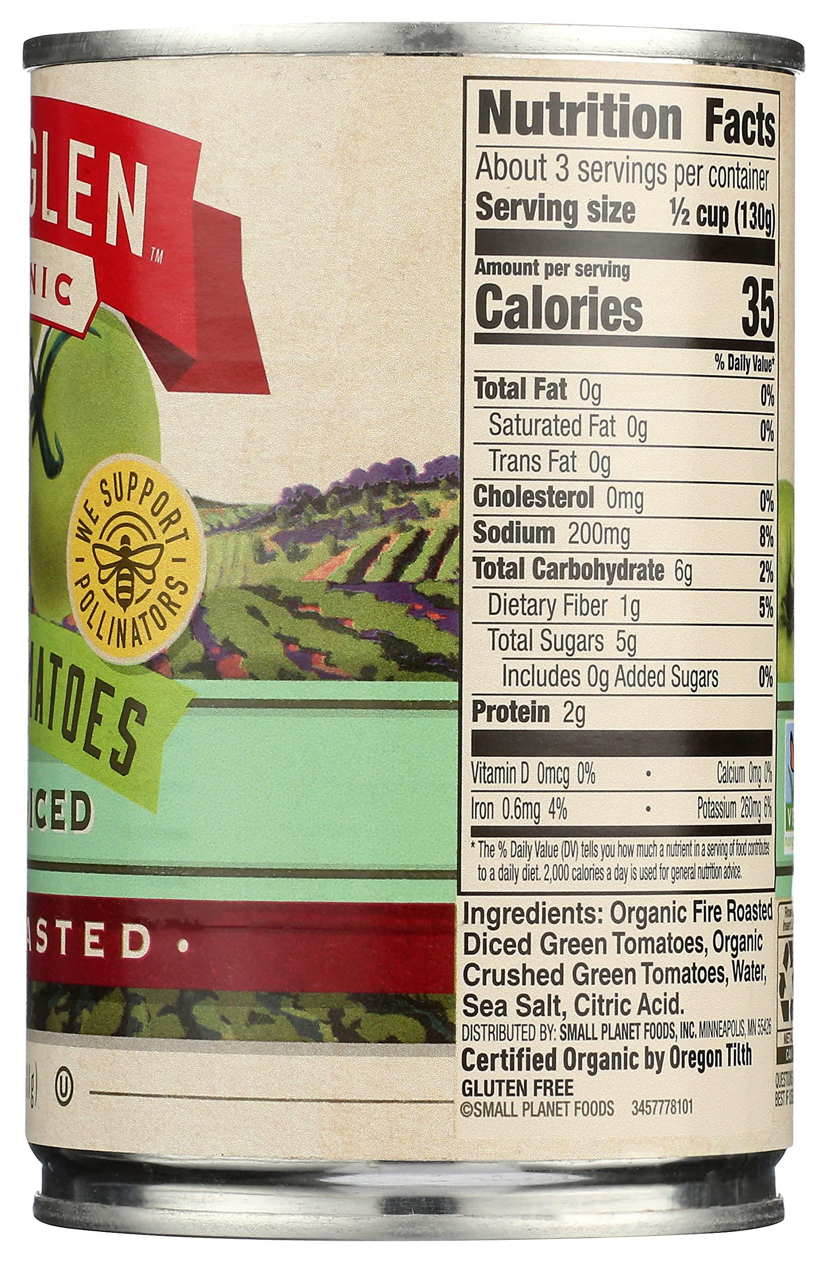 Muir Glen Muir Glen Organic Petite Diced Fire Roasted Green Tomatoes, 14.5 oz