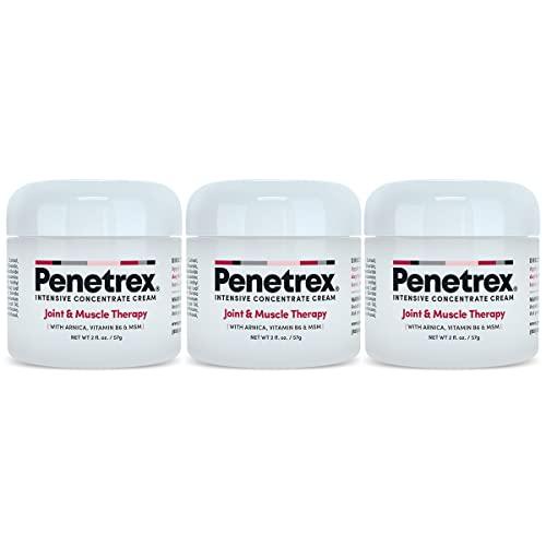 Penetrex Penetrex Joint & Muscle Therapy  Soothing Comfort for Back, Neck, Hands, Feet  Premium Whole Body Rub with Arnica, Vitamin B6 MSM & Boswellia  2oz 3-Pack